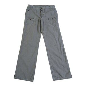 Polo Jeans Co. Ralph Lauren Womens New Dunne Jean Gray Wide-Leg Pants Size 8